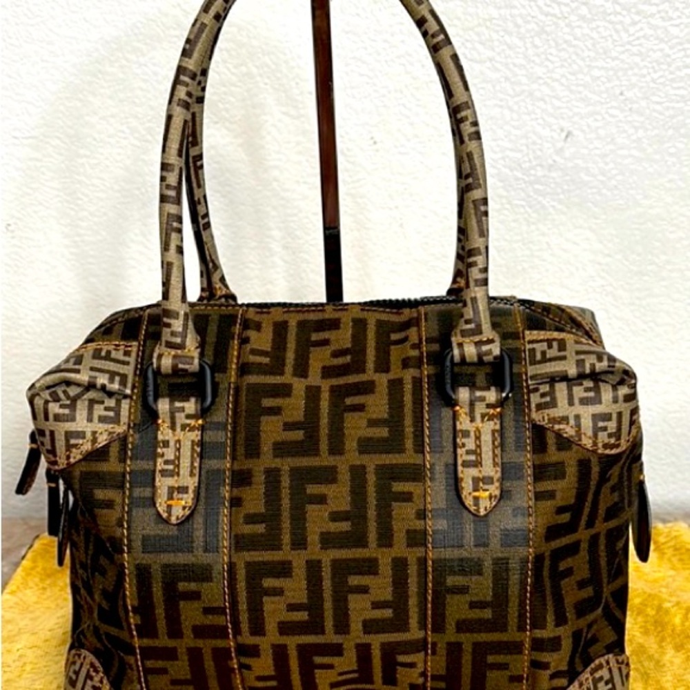 FENDI Zucca limited edition satchel bag